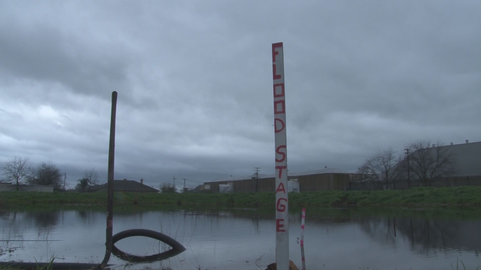 Stockton Neighborhood Faces Flood Threat